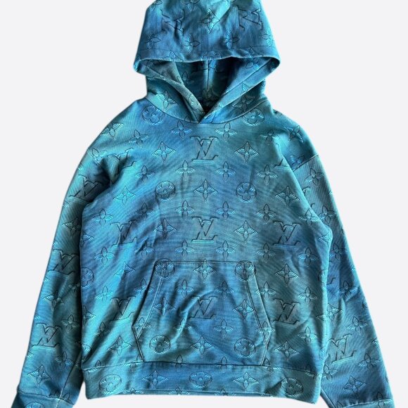 Louis Vuitton Blue 2054 Monogram Hoodie
